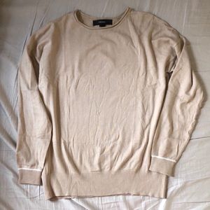 F21 Cream Sweater (S)